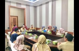 Foto Februari 2023 Pegawai Pemkab Dharmasraya Lakuka Absen Online
