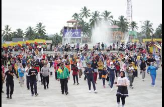 Mulai Senin Solok Selatan gelar Imunisasi Polio serentak. Diumumkan Bupati pada CFD. (kampai) 