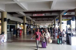 H-9 Lebaran pergerakan penumpang di BIM keningkat signifikan, Jumat 14/4-2023. (fs) 