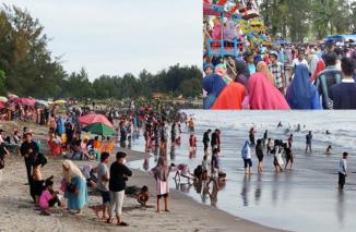 Foto Hari ke 8 Pariaman Barayo Kota Pariaman, PAD terkumpul capai Rp. 262 juta