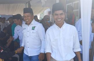 Abang Rao Rao siap menangkan PKB di Solok Selatan, Sabtu 13/5-2023  mendaftar ke  KPU Solok Selatan. (kampai) 