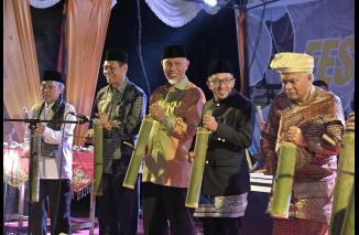 Foto Festival Kesultanan Pagaruyuang Sambung Silaturahim Antarkerajaan