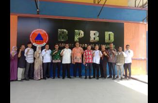 Foto BPBD Padang Pariaman Terima Rombongan Studi Banding Pemkab Inhil Riau