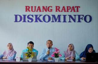 Kegiatan Evaluasi Penyelenggaraan Statistik Sektoral (EPSS) tahun 2023 yang dilaksanakan secara virtual. (Sumber : Istimewa)