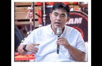 Koordinator Relawan Amanat Indonesia (RAI) Sumbar, Muhammad Zuhrizul kesamping siapa Cawapres Anies Baswedan, RAS total menangkan Anies, Jumat 1/9-2023. (dok)