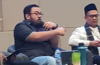 Foto Jadi Narsum di SDC 2023, Irvan Amran: Ancaman Bagi Pelaku Usaha yang Cuek terhadap Kecerdasan Buatan ini