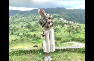 Foto Bahaya Pengendara Sepeda Listrik tak Pakai Helm