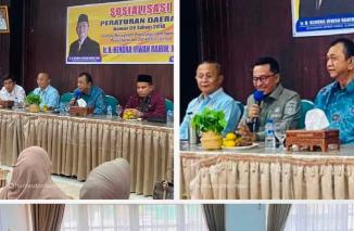 Foto Hendra Irwan Rahim Sosialisasikan Perda Pencegahan Penyalahgunaan Narkoba di Tanah Datar