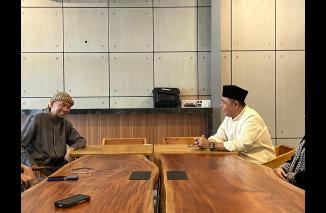 Foto OTEWE Sumbar Gasspool... Epyardi Jumpa Jel Fatullah, Bahas Pilgub Atau Apa???