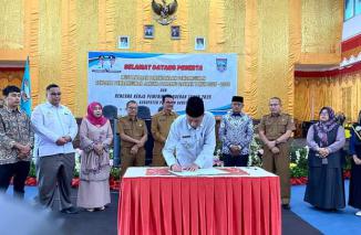 Foto Wakil Bupati Risnawanto Buka Musrenbang RPJPD 2025-2045 Dan RKPD 2025 Kabupaten Pasaman Barat