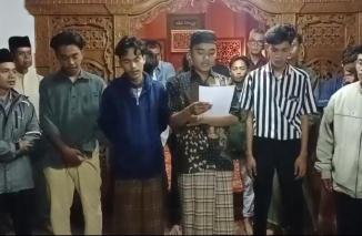 Garin di Bukittinggi dan Agam sebut Epyardi tidak menyinggung Garin, Senin 1/4-2024 di Tilatang Kamang. (dok)