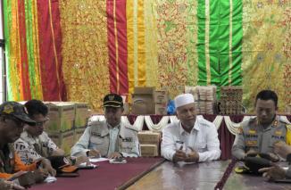 Bupati pimpin Rakor penanganan Banjir Sinuruik, Kamis 4/4-2024. (a-tjg)