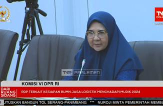Hj Nevi Minta BUMN Logistik beri pelayanan maksimal mudik lebaran 1445 H. (hd)