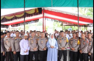 Foto Kapolres Pasbar Gelar Halal Bihalal