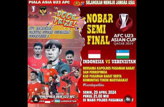 Yuuk Nobart Semifinal AFC Cup di Mapolres Pasar, malam ini. (dok) 