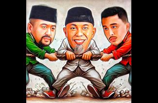 Audy maju Cagub!!!, Ust Rahmat Saleh: biasa aja tuh, Selasa 23/7-2024. (dok)