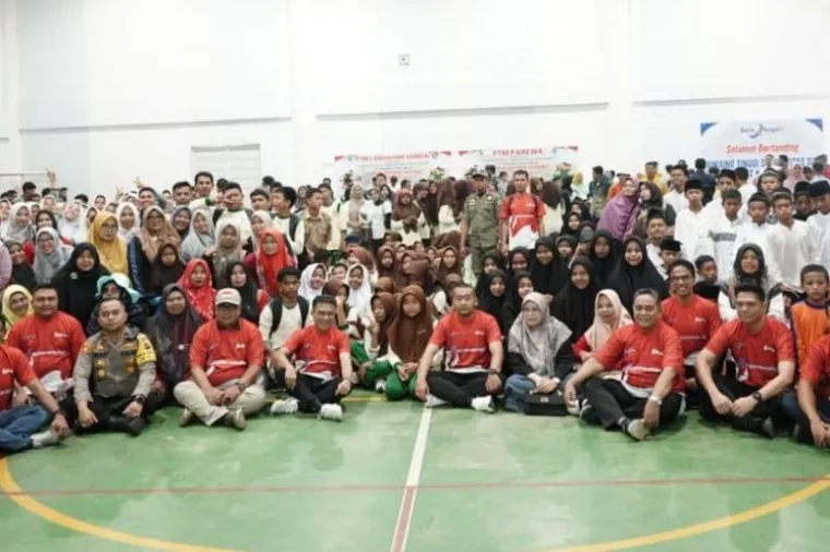 Plt Gubernur Sumatera Barat, Audy Joinaldy, meresmikan pembukaan Turnamen Tenis Meja Saribu Rumah Gadang (SRG) CUP I. (Foto: Ist)