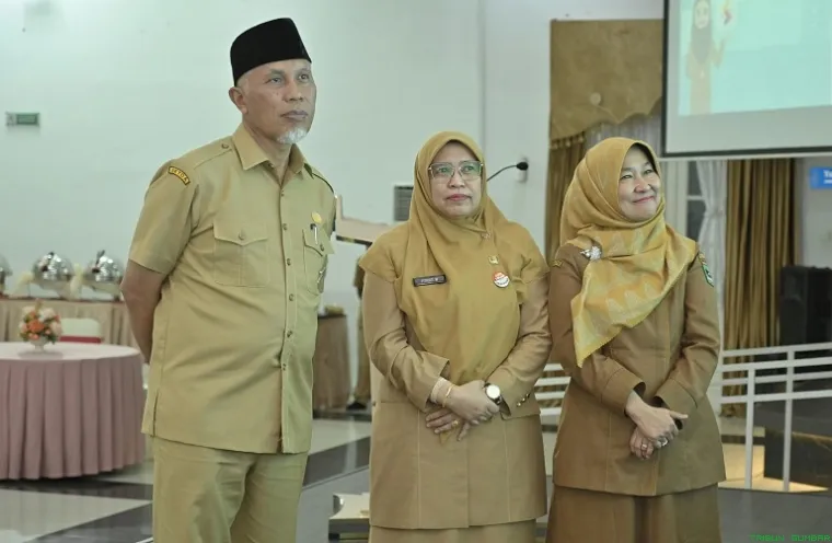 Gubernur Mahyeldi Ansharullah meresmikan Aplikasi Survei Kepuasan Masyarakat (Sepakat). (Foto: Ist)