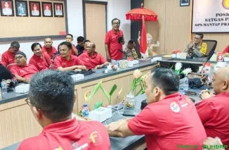 Pertemuan antara Wartawan Sumbar dengan Polda Bali. (Foto: Ist)