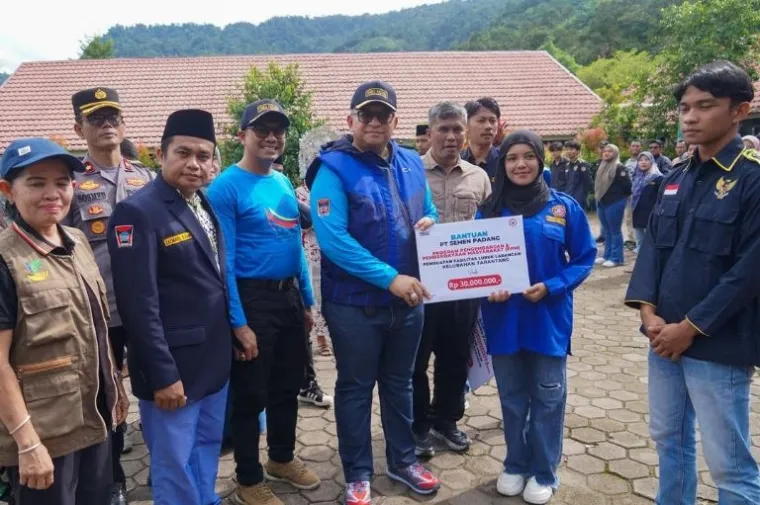 Pj Wali Kota Padang, Andree Algamar menghadiri Kegiatan Bulan Bakti Karang Taruna (BBKT) Kota Padang. (Foto: Ist)