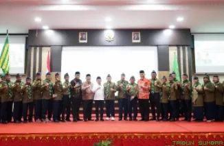 Kwarwil Hizbul Wathan Sumatera Barat telah menggelar pelantikan pengurus periode 2023-2028. (Foto: Ist)