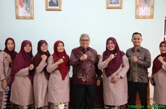 Ketua DPRD Sumbar, Muhidi, melakukan kunjungan kerja ke RSUD M. Natsir pada Jumat (24/1/2025). (Foto: Ist)