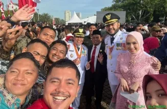 Presiden Prabowo Subianto secara resmi melantik Walikota dan Wakil Walikota dari seluruh Indonesia pada Kamis, (20/2/2025), di Istana Negara, Jakarta. (Foto: Ist)