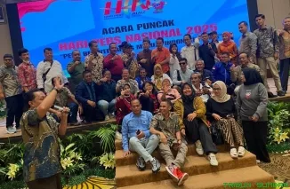 Perayaan puncak Hari Pers Nasional 2025 yang berlangsung di Pekanbaru, Riau, secara resmi ditutup di Hotel Mutiara Merdeka pada Minggu (9/2/2025). (Foto: Ist)