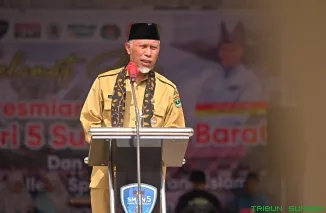 Gubernur Sumbar, Mahyeldi.(d0c)