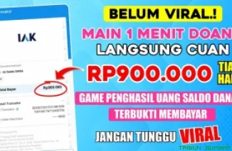 Ilustrasi aplikasi penghasil saldo DANA Gratis 2025. (Foto: Canva/kanal Youtube Bang Gaptek Id)