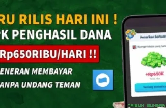 Ilustrasi aplikasi penghasil saldo DANA Gratis 2025. (Foto: Canva/kanal Youtube Bang Gaptek Id)