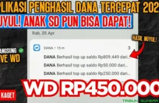 Ilustrasi aplikasi penghasil saldo DANA Gratis 2025. (Foto: Canva/kanal Youtube Imam Al-Ummara)