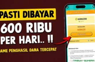 Ilustrasi aplikasi penghasil saldo DANA Gratis 2025. (Foto: Canva/kanal Youtube Bang Gaptek Id)
