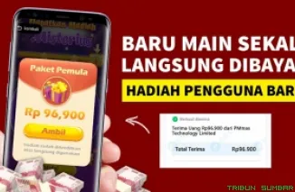 Ilustrasi aplikasi penghasil saldo DANA Gratis 2025. (Foto: Canva/kanal Youtube Bang Gaptek Id)