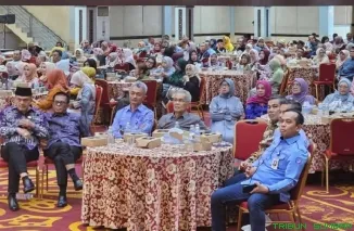 Halal BI Halal Pensiunan Bank Nagari, dalam rangka pertemuan tahunan pensiunan bank. (Foto: Ist)