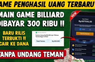 Ilustrasi aplikasi penghasil saldo DANA Gratis 2025. (Foto: Canva/kanal Youtube Bang Gaptek Id)