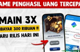 Ilustrasi aplikasi penghasil saldo DANA Gratis 2025. (Foto: Canva/kanal Youtube Bang Gaptek Id)