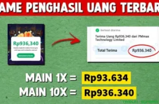 Ilustrasi aplikasi penghasil saldo DANA Gratis 2025. (Foto: Canva/kanal Youtube Bang Gaptek Id)