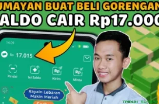 Ilustrasi aplikasi penghasil saldo DANA Gratis 2025. (Foto: Canva/kanal Youtube MJC)