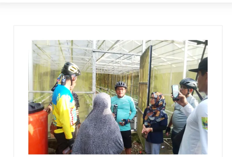 Gowes!! Bupati Padang Pariaman Kembali Telusuri Nagari, Dialog dengan Petani Milenial