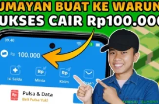 Ilustrasi aplikasi penghasil saldo DANA Gratis 2025. (Foto: Canva/kanal Youtube MJC)