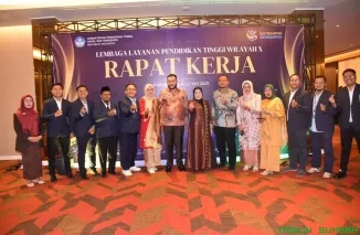 Wali Kota Padang Fadly Amran menghadiri Raker LLDIKTI Wilayah X di The ZHM Premiere Hotel Padang, Senin (26/5/2025). (Foto: Ist)