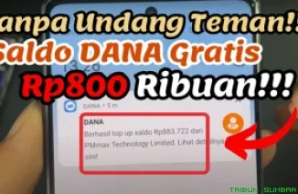 Ilustrasi aplikasi penghasil saldo DANA Gratis 2025. (Foto: Canva/kanal Youtube Imam Al-Ummara)