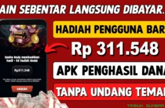 Ilustrasi aplikasi penghasil saldo DANA Gratis 2025. (Foto: Canva/kanal Youtube Bang Gaptek Id)