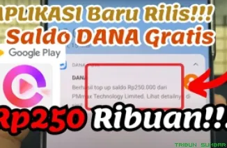 Ilustrasi aplikasi penghasil saldo DANA Gratis 2025. (Foto: Canva/kanal Youtube Imam Al-Ummara)