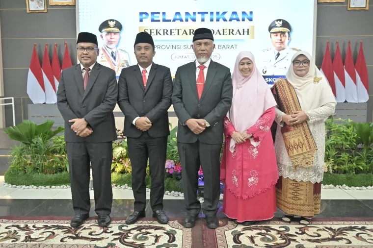 6 Pesan Penting Gubernur Mahyeldi Kepada Sekdaprov Sumbar yang Baru Dilantik