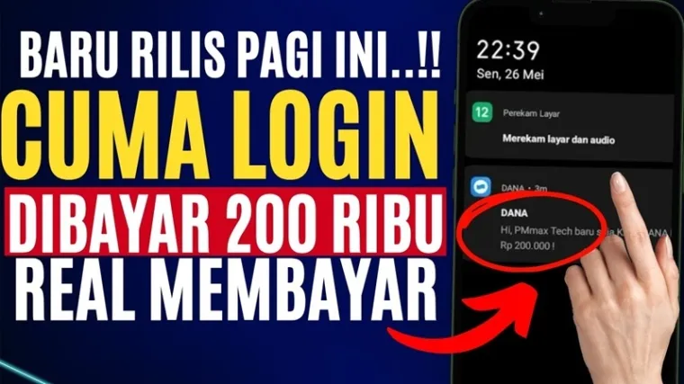 Ilustrasi aplikasi penghasil saldo DANA Gratis 2025. (Foto: Canva/kanal Youtube Kerah Kuning)