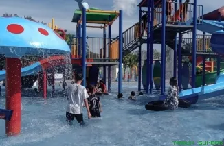 Abyan Waterpark Bayang Pessel, Solusi Isi Liburan Bersama Keluarga. (Foto: Ist)