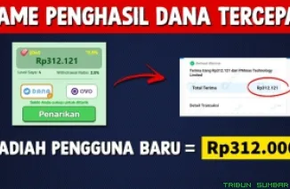 Ilustrasi aplikasi penghasil saldo DANA Gratis 2025. (Foto: Canva/kanal Youtube Bang Gaptek Id)