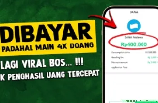 Ilustrasi aplikasi penghasil saldo DANA Gratis 2025. (Foto: Canva/kanal Youtube PROFESOR GAPTEK)